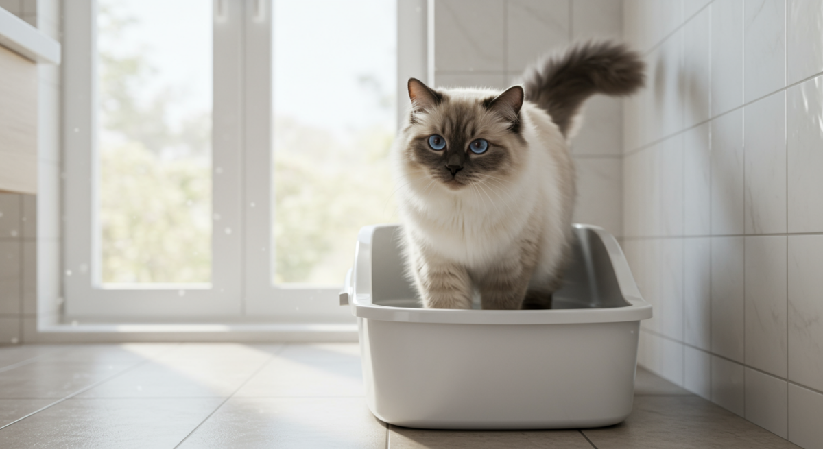Choisir la litière idéale pour son Ragdoll
