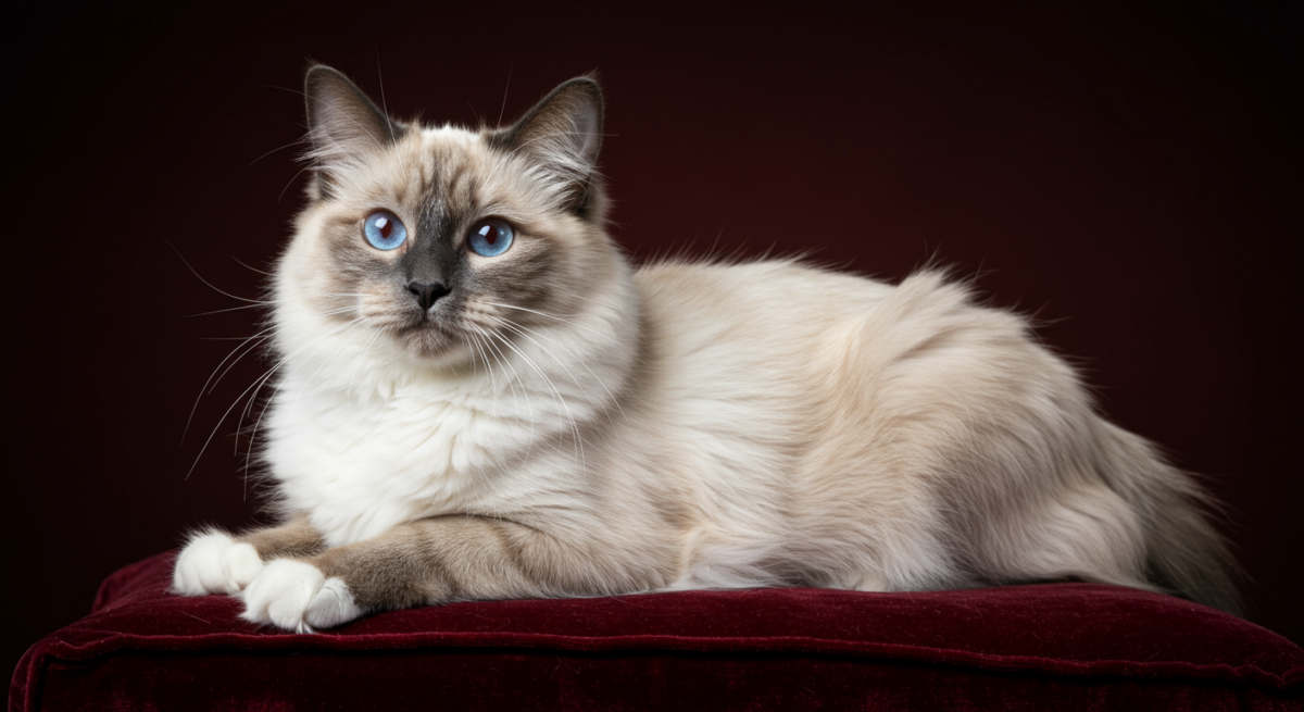 Le Ragdoll mitted : les gants blancs, une beauté distinctive