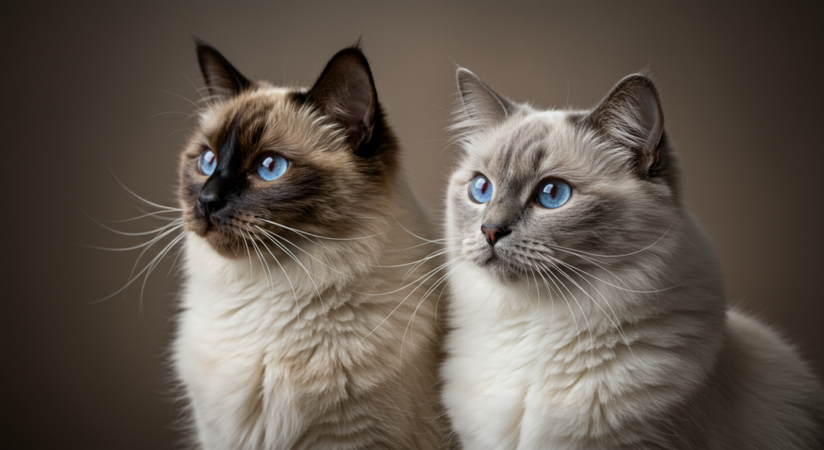 Le Ragdoll chocolate et lilac : les couleurs rares à la Rose Boisée